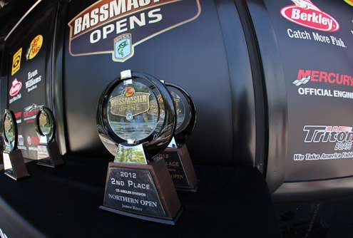 <p>
	Co-anglers 2nd place trophy.</p>
