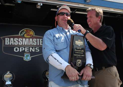 Jackson will take home a Skeeter bass boat with a Yamaha outboard.
