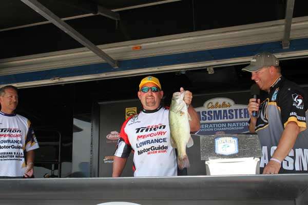 <p>
	Being one of the last anglers to weigh in didnât seem to bother Mississippiâs Kenneth Ryals. He currently stands in 12th place with 10 pounds, 8 ounces.</p>
