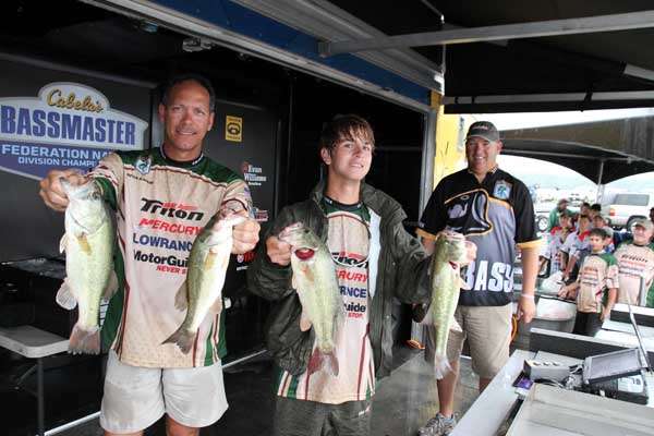 <p>
	These four fish secured a win in the 15-18 age group youth competition for Blake Betz (Louisiana).</p>
