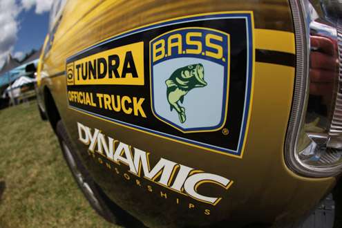 <p>
	Toyota Tundra is the Official Truck of B.A.S.S.</p>
