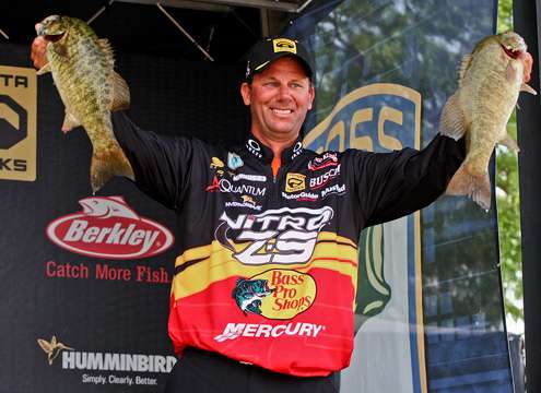 <p>
Kevin VanDam (20th, 29-6)</p>