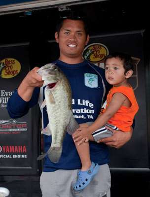 <p>
	Co Angler Josh Jetter and Son Austin (19th,5-14)</p>
