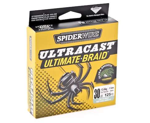 <p>
	 </p>
<p>
	<strong>Spiderwire Ultracast Ultimate braid</strong></p>
<p>
	We told you that Spiderwire had been busy, and hereâs what theyâre calling a braided line that combines the best qualities of all desirable braids. Ultimate Braid is an 8-carrier (strand) braided line thatâs said to be one of the smoothest casting lines, as well as the standard for strength. Ultimate Braid gets much of its strength from Dyneema.</p>
