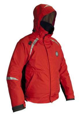 <p>
	<strong>Mustang Survival Catalyst Flotation Suit</strong></p>
<p>
	This is the first rainsuit to get the U.S. Coast Guardâs approval as a flotation and hypothermia-protection device. The waterproof, breathable shell keeps the elements out while another layer lets your body breathe so you donât feel clammy. Fleece-lined pockets keep your hands dry and reflective accents let you stand out â on the boat or in the water.</p>
