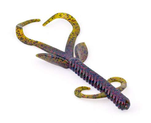 <p>
	<strong>Yum Yumphibian</strong></p>
<p>
	This creature bait is made with a supple body that is soft enough to undulate and swim but durable enough to catch several fish without tearing. The Yumphibian comes in three sizes (4 1/2, 5 1/4 and 6 inches) and 10 color patterns.</p>
