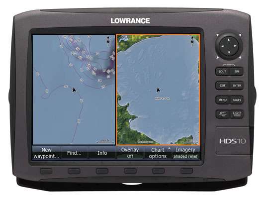 <p>
	<strong>Lowrance HDS Gen 2 family</strong></p>
<p>
	This illustrates Lake Insight on an HDS 10 unit.</p>
