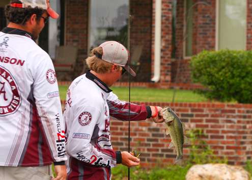 Connell tries to decide if the bass will help improve the weight of the teamâs early limit of bass. 