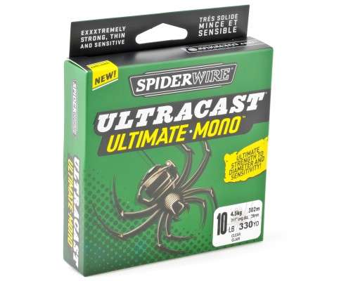 <p>
	<strong>Spiderwire UltraCast Ultimate Mono</strong></p>
<p>
	Spiderwire has reportedly upped the level of performance that monofilament line can offer. Ultimate Mono blends brute strength with armor-like abrasion resistance yet retains a high degree of suppleness.</p>
