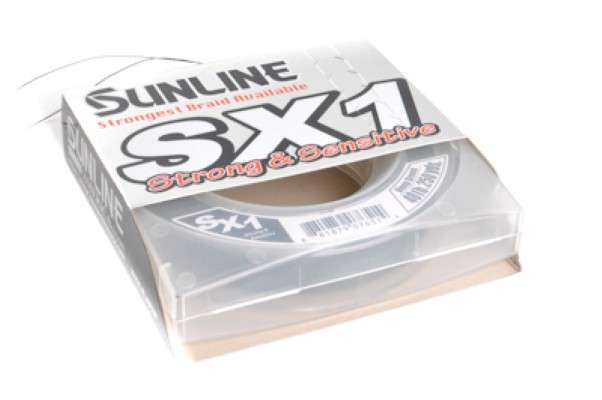 <p>
	<strong>Sunline SX-1</strong></p>
<p>
	This braid is made with ULT-PE material which improves its abrasion resistance. The sleek finish is designed to reduce glare. It is neutrally buoyant and ideal for both spinning and casting reels.</p>
