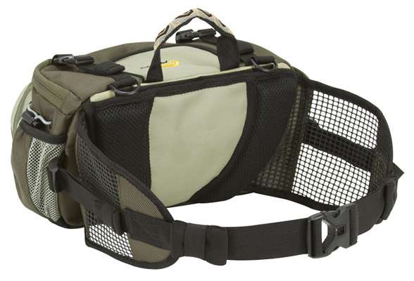 <p>
	The Lumbar Fishing Pack provides a hands-free carrying options for when bringing along your standard tacklebox is impossible. The pack comes in three different sizes and includes two ProLatch Stowaway ultility boxes. The padded shoulder and backpack straps make for comfortable traveling.</p>
