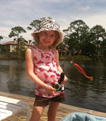 <p>
	Addison, 4, is ready for her first fishing trip!</p>

