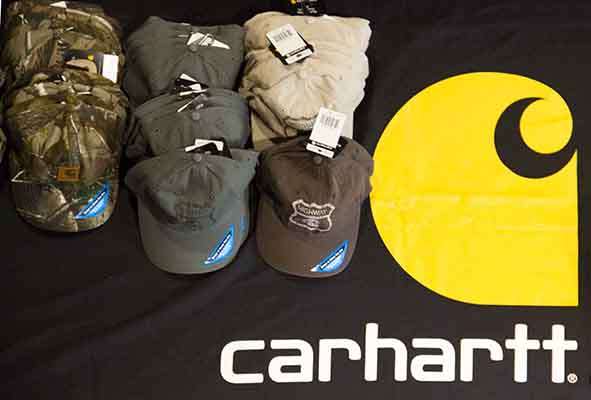 <p>
	Title sponsor Carhartt has swag for the contenders, too.</p>
