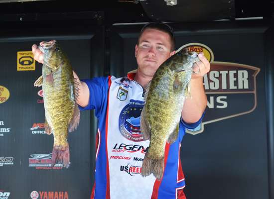 <p>
	Draughn says that fishing the Bass Pro Shops Bassmaster Opens is a dream come true.</p>
