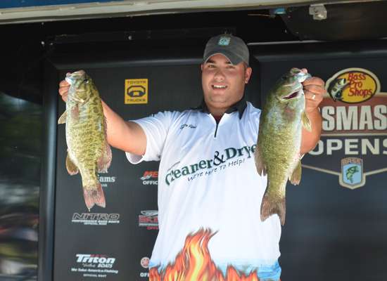 <p>
	Jeremy Peters, co-angler, 88th, 19-10.</span></p>
