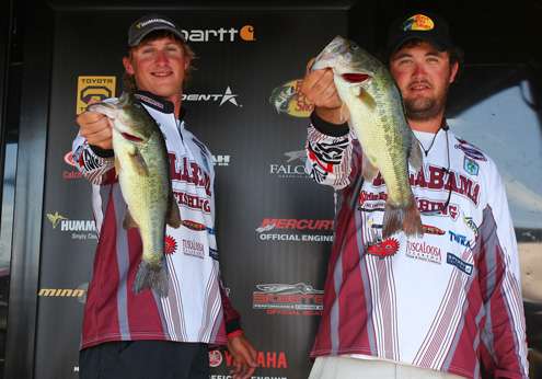 Dustin Connell and Logan Johnson, University of Alabama (2nd, 17-8)
