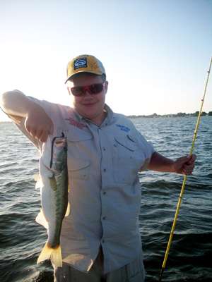 <p>
	Ginny Mossâ son catches lots of good-size bass on Floridaâs St. Johns River and in other lakes in the area.</p>
