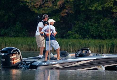 <p>
	Jordan and Matt Lee, from Auburn University, compete against each other for the opportunity to fish the 2013 Bassmaster Classic. The following images are of the Lee brothers on their final morning on the water.</p>
