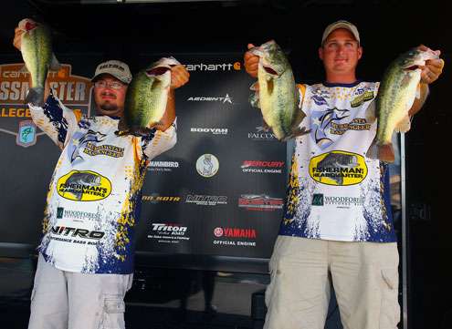 Justin Graben and Vincent Campisano of Murray State (2nd, 12-10)
