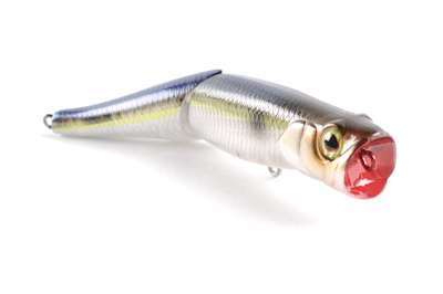 <p>
	<strong>Jackall Boil Trigger</strong></p>
<p>
	As the name implies, this jointed topwater triggers bass to boil on it. At rest, it lays on its side giving off a baitfish profile. When worked, it pops and splashes. It's four inches long and weighs 3/8 of an ounce..</p>
