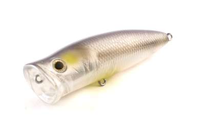 <p>
	<strong>Deps Plusecod</strong></p>
<p>
	This popping topwater has a steel ball balanced on a spring inside the body. It moves within the body and quivers at rest. It measures 3 inches and weighs 5/8 ounce.</p>
