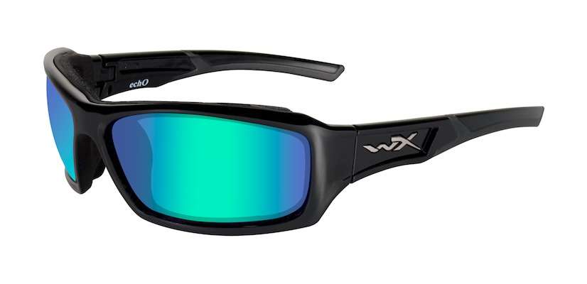 <p>
	<strong>Wiley X Echo</strong></p>
<p>
	The Echo joins Wiley X's Climate Control Series, which is made to take the abuse anglers and boats can dish out. Its polarized lenses cut the glare, protect eyes from harmful UV rays and amplify color contrast for anglers who want to have a better view of what's going on underwater. The Echo comes in a gloss black frame with emerald mirror lenses.</p>
