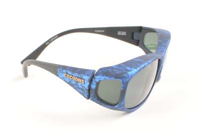 <p>
	<strong>Live Eyewear Cocoons Ink</strong></p>
<p>
	Ink is a new pattern in the Cocoons line of eyewear. The bright blue and black design adds to the 'cool' factor of the sunglasses. Like all Cocoons, the frame is flexible and bendy for a custom fit. It costs $49.95.</p>
