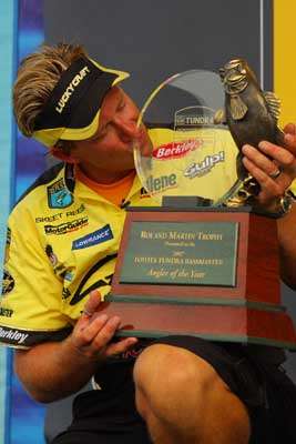 <p>
	<strong>AOY or the Classic?</strong></p>
<p>
	Of the 11 anglers who have won both AOY and the Bassmaster Classic, most agree that the Classic does more for their career (and their bank account), but that AOY means more to them personally and to their peers. Skeet Reese was AOY in 2007 and Classic champ in 2009.</p>
