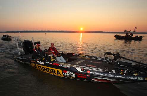 Mike Iaconelli was boat number 118, of 119 boats competing. 