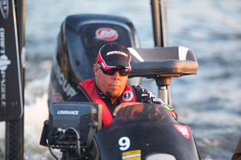 <p>
	2012 Bassmaster Classic champion Chris Lane is determined to have a strong finish to a great year as he sits in 39th place with 25-14.</p>
