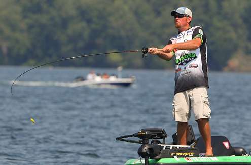 <p>
	Clark Reehm started the morning in 11th place with 29 pounds, 10 ounces.</p>
