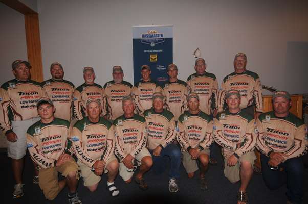 <p>
	<strong>SOUTH DAKOTA STATE TEAM MEMBERS </strong></p>
<p>
	The South Dakota B.A.S.S. Federation Nation team includes (not in order): Rex Ryckman, Troy Diede, Thomas Logue, Monty Fralick, Corey Peterson, Jeff Brown, Steve Strope, Timothy Peterson, Doug Rowse, Chad Ekroth, Rod Pieper, Adam Hladky, Tucker Peschl, Cliff Van Beek and Trey Doom</p>

