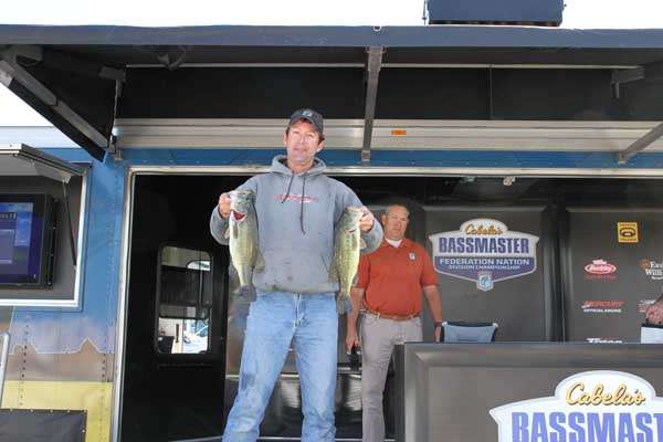 <p>
	Thanks to fish like these, Kevin Waterman (Maryland) is holding down second place in the individual competition.</p>
