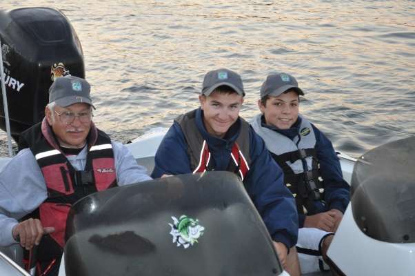 Nick Sokolowski and Jacob Cerretto are fishing for New York in the Junior Bassmaster competition.