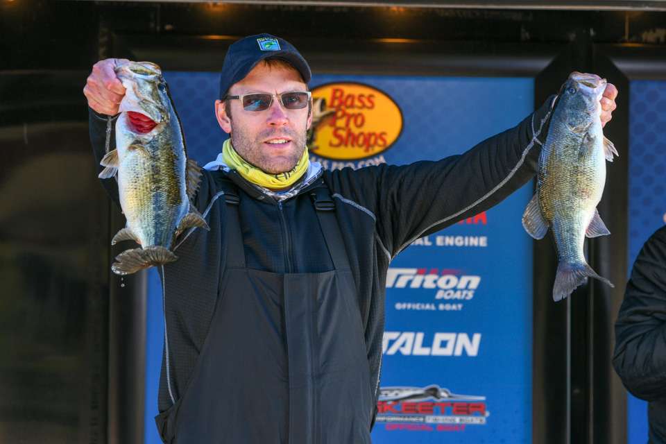 Kerry Trent, co-angler (8th, 9-2)