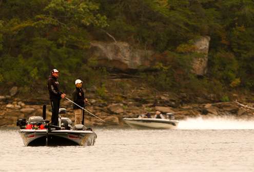 <p>Jason Williamson started the final day of fishing in 12th place with 21 pounds, 8 ounces.</p> 