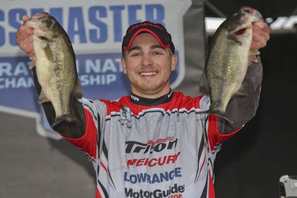<p>Nik Autrey wins with a five-fish limit weighing 10 pounds, 3 ounces.</p> 