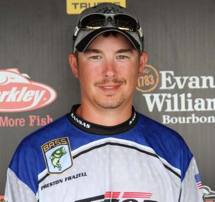 <p>Preston Frazell, a member of the Last Cast Bassmasters in Kansas, is a metal foundry and industrial supply salesman. Heâll be representing his state in the Central division. He enjoys hunting, play golf and wake surfing. His sponsors include Mesu Bait Co., Legend Boats, Kansas B.A.S.S. Federation Nation and Solar Bat Sunglasses.</p>
