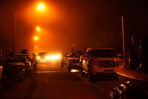 <p>Day Two of the Bass Pro Shops Southern Open #3 begins in Jasper, Ala. It's a foggy morning full of big trucks and bass boats. </p>
