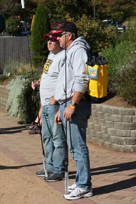 <p>...with friends...</p>
