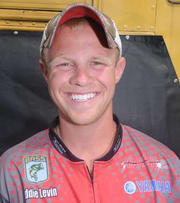 <p>Eddie Levin, who competed in the 2008 Bassmaster Junior World Championship, is now among the adult ranks, fishing in his first championship. The student is a member of Buckeye Nation in Ohio, and heâll be representing his state in the Northern division. He goes deer hunting when he can. His sponsors are Boat Boys, Warrior Baits and Dobyns Rods.</p>

