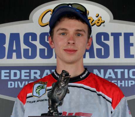 <p>
	Tyler Maschal, 18, fishes for the Lynchburg Junior Bass Anglers in Virginia. Heâll represent the Mid-Atlantic division in the older age group. He likes hunting, spending time with friends and watching movies.</p>
