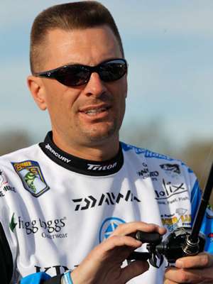 <p>Randy Howell is coming off of one of his best seasons as a professional. Throughout the 2012 Elite season, he fished in cold, hot, prefrontal and dreaded postfrontal days. Through it all, he caught plenty of fish, which kept him in the hunt for the 2012 Toyota Tundra Bassmaster Angler of the Year race for much of the season. Here are the five baits Randy Howell reaches for when the skies are blue and there's not a cloud in sight.</p>
