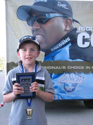 <p>
	This young bassmaster is âon the road to Angler of the Year!â said Bert Galli.</p>
