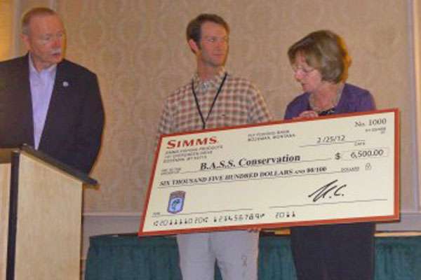 <p><em><strong>8. Simms donates $6,500 to conservation</strong></em></p>
<p>Simms Fishing Products donated $6,500 to finance B.A.S.S. Nation club conservation projects. The funds came from the sale of rain suits specially designed for B.A.S.S. Nation members.</p>
