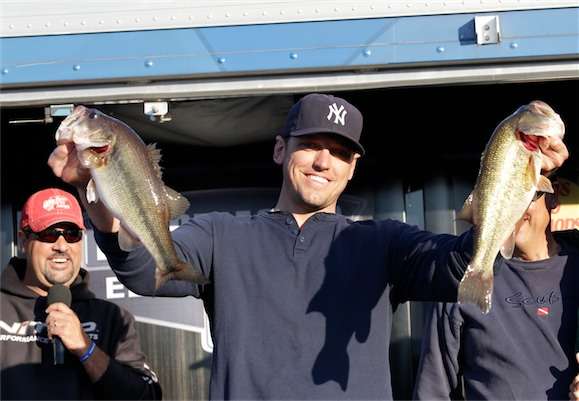 <p>Travis Rulle put together a 16-4 stringer over two days to win the 2012 Ryan Newman Foundation Charity Fishing Tournament.</p>
