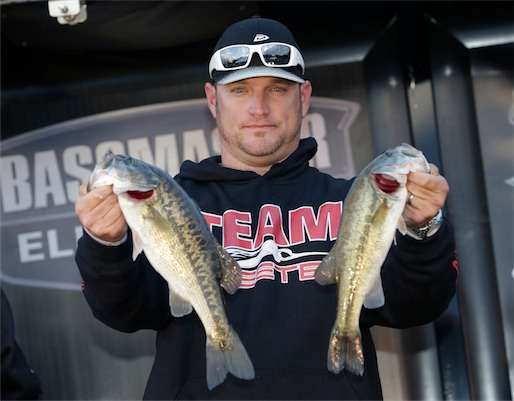 <p>Hank Cherry finished 8th with a two-day total weight of 10-12.</p>
