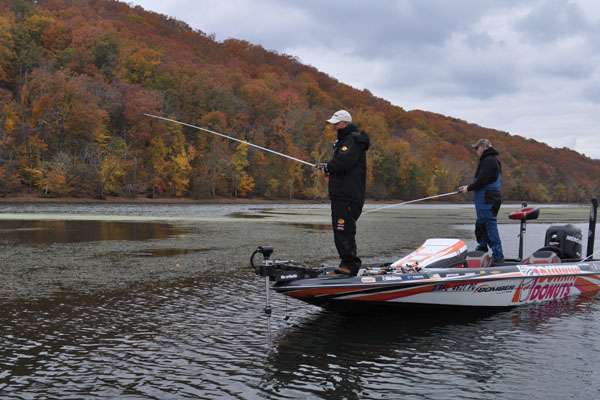 <p>Cliff Prince spent a cool week in late fall on Alabamaâs scenic Pickwick Lake, taking writers and photographers fishing.</p>

