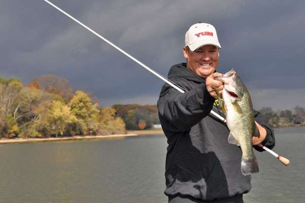 <p>Terry Scroggins took advantage of the cool temperatures on Alabamaâs Wheeler Lake in early November.</p>
