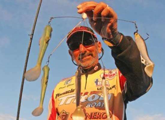 <p><strong>5A. CURs banned from Classic and Elite Series</strong></p>
<p>In October 2011, castable umbrella rigs were all the buzz in the bass fishing world as Paul Elias used The Alabama Rig to win an FLW tournament on Lake Guntersville. The rigs weren't exactly new â umbrella rigs had been around for decades â but the multiple lure approach was controversial, and most state fisheries offices and every tournament organization was forced to take a hard look at their rules.</p>

